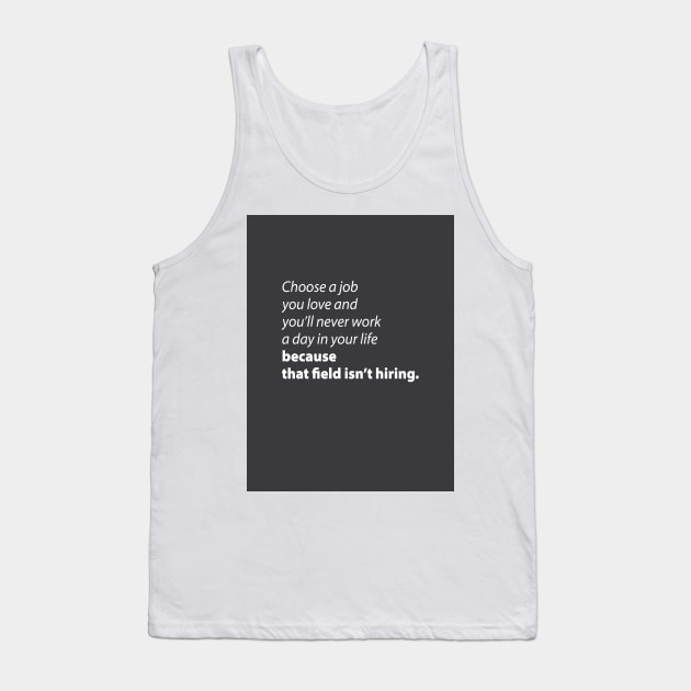 Life Lesson Tank Top by PSCSCo